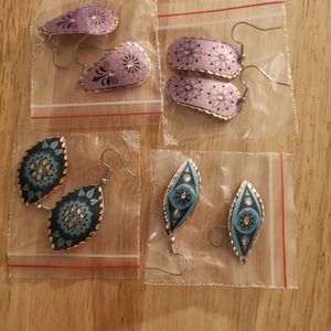 Copper earing 4 pack